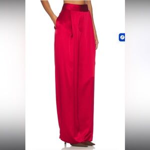 Elegant Red Women's Trousers